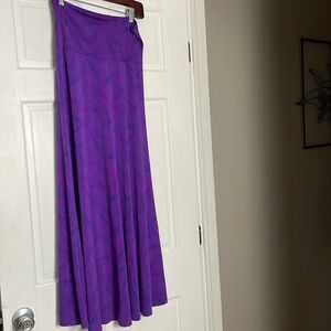 Lularoe xs multi color long skirt or strapless dress